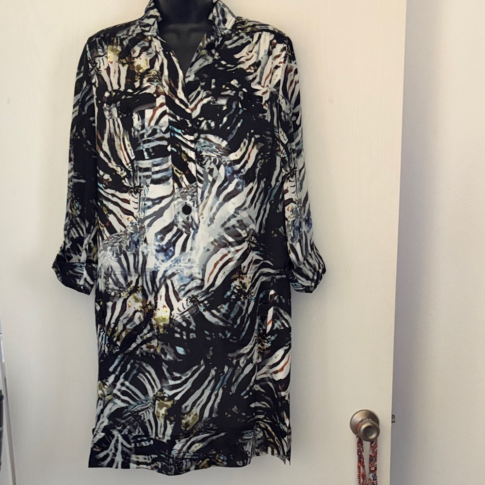 Magaschoni Collection Silk Dress